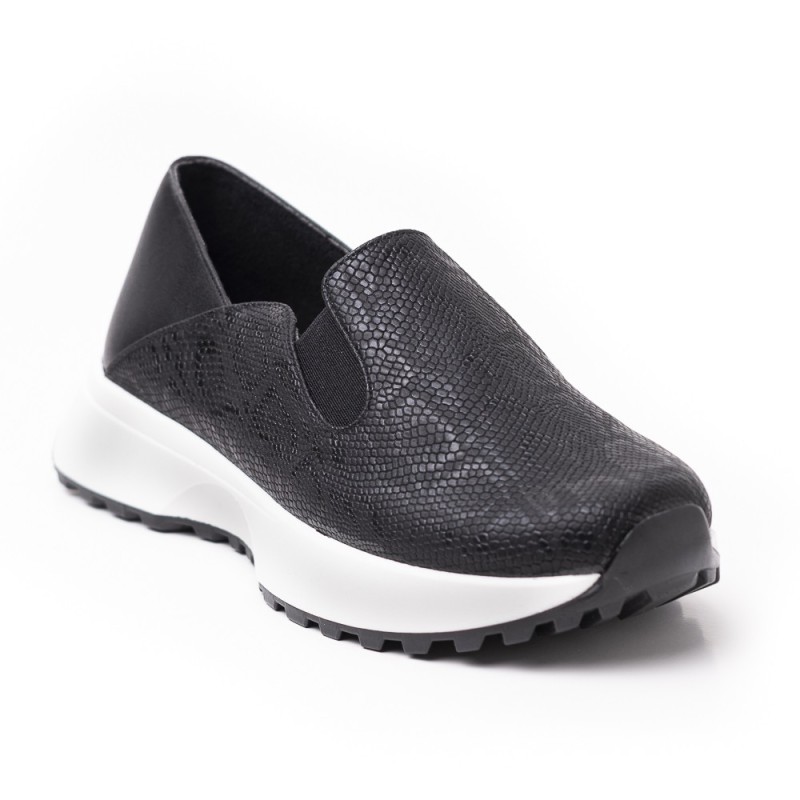Price Shoes mocasines deportivos para mujer 282M-500NEGRO