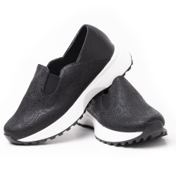 Price Shoes mocasines deportivos para mujer 282M-500NEGRO