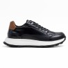 Sky Walk Tenis Urbanos en Cuero para Hombre 66311175-0NEGRO
