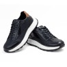 Sky Walk Tenis Urbanos en Cuero para Hombre 66311175-0NEGRO