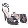 Price shoes sandalia  de Tacon para mujer 882VS019NEGRO