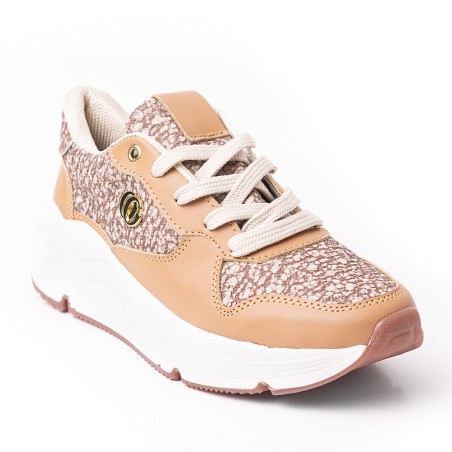 Price Shoes Tenis Moda para Mujer 962DN36CAMEL