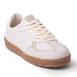 Price Shoes Tenis Moda Mujer 4222509BEIGE