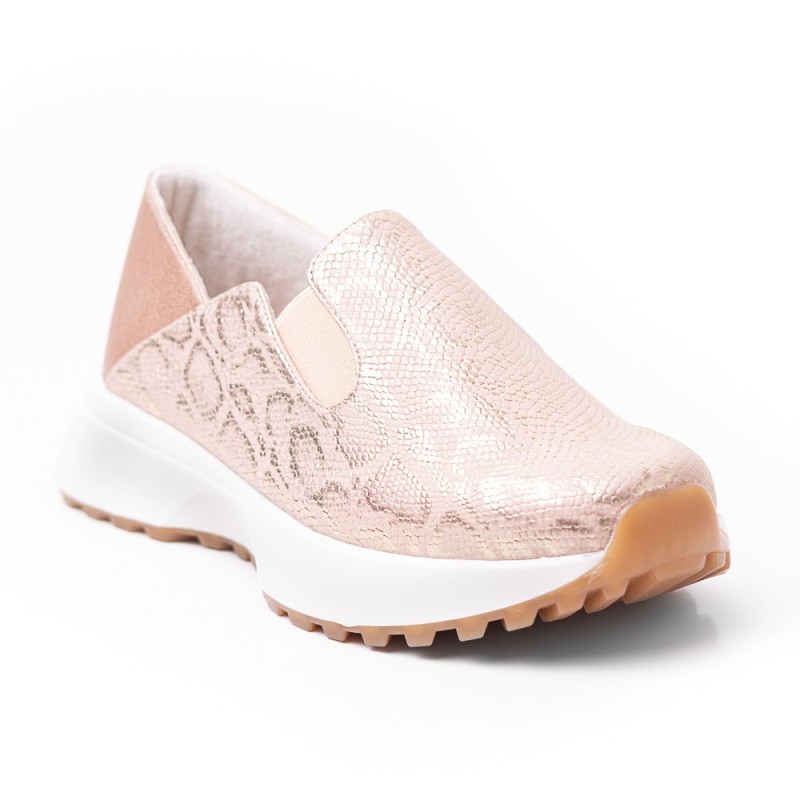 Price Shoes mocasines deportivos para mujer 282M-500OROROSA