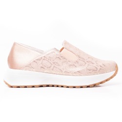 Price Shoes mocasines deportivos para mujer 282M-500OROROSA