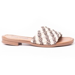 Price Shoes Sandalia Plana Mujer 692T102CAMEL