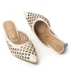 vizzano  Zapatos  puntudo de tacón para Mujer 0221456-106CREMA
