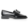 Mocasines Clásicos de Tacón Bajo en Charol 622EPT904022NEGRO