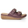 Price Shoes Sandalias Confortables Mujer 6922603-2VINO