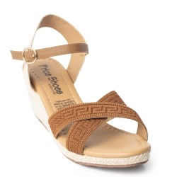 Price Shoes Sandalias Con Plataforma Mujer 692A219MIEL