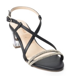 Price Shoes Tacones Elegantes Mujer 952D-06NEGRO