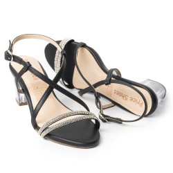 Price Shoes Tacones Elegantes Mujer 952D-06NEGRO