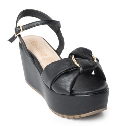 Price Shoes Sandalias Plataformas Mujer 192A-109NEGRO