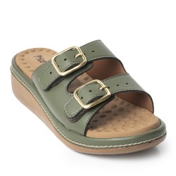 Price Shoes Sandalias Confortables Mujer 6922603-2VERDE