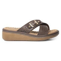 Price Shoes Sandalias Confort Mujer 6922526CAFE