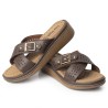 Price Shoes Sandalias Confort Mujer 6922526CAFE