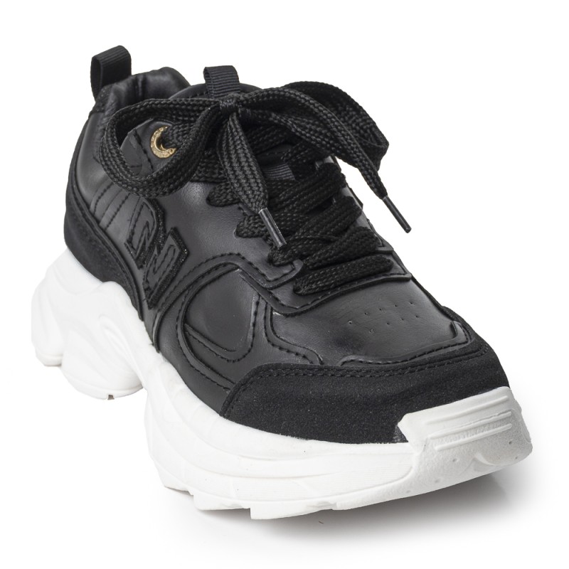 Priceshoes Tenis Urbanos Mujer 822747NEGRO