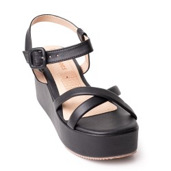 Price Shoes Sandalias Con Plataforma Mujer 9521243NEGRO