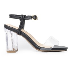 Price Shoes Tacones Modernos Mujer 952TE-26NEGRO