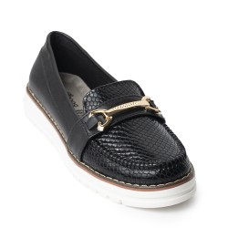 Price Shoes Mocasines Elegantes Mujer 252124NEGRO