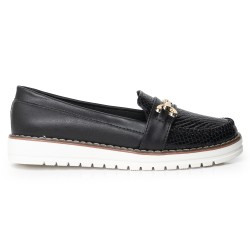 Price Shoes Mocasines Elegantes Mujer 252124NEGRO
