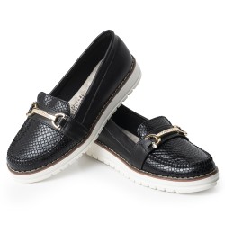 Price Shoes Mocasines Elegantes Mujer 252124NEGRO