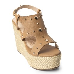 Price Shoes Sandalias Con Plataforma Mujer 192M-113AMARETTO