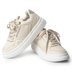 Price Shoes Tenis Urbanos Mujer 822726BEIGE