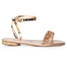 Price Shoes Sandalias Brillantes Mujer 4822607OROROSA