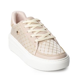 Price Shoes Tenis Urbanos Con Plataforma Mujer 252D-03NUDE