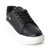 Price Shoes Tenis Con Plataforma Mujer 252D-08NEGRO
