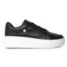 Price Shoes Tenis Con Plataforma Mujer 252D-08NEGRO
