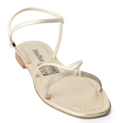 Price Shoes Sandalias Elegantes Mujer 4820509CHAMPANA