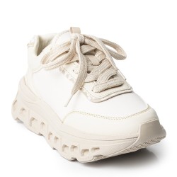 Price Shoes Tenis Urbanos Mujer 822743BEIGE
