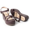 Price Shoes Sandalias Con Plataforma Mujer 9521243VINO