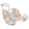 Price Shoes Tacones Elegantes Mujer 952L-70PLATA