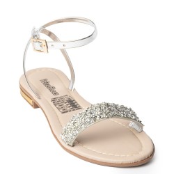 Price Shoes Sandalias Brillantes Mujer 4822607PLATA