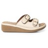 Price Shoes Sandalias Confortables Mujer 6922603-2BEIGE