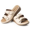 Price Shoes Sandalias Confortables Mujer 6922603-2BEIGE