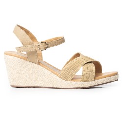 Price Shoes Sandalias Con Plataforma Mujer 692A219BEIGE