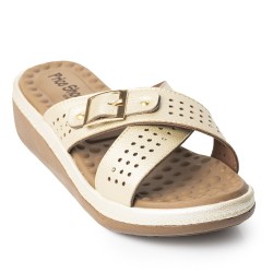 Price Shoes Sandalias Confortables Mujer 6922526CHAMPANA