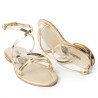 Price Shoes Sandalias Elegantes Mujer 4822613CHAMPANA