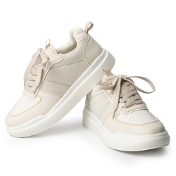 Price Shoes Tenis Urbanos Mujer 822383BEIGE