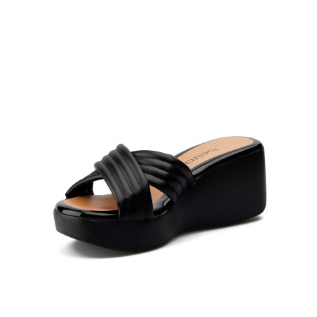 Plataforma para mujer Beira Rio 0228455-304NEGRO