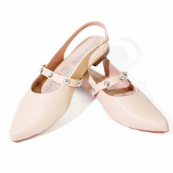 Priceshoes Baletas Elegantes Mujer 142CHUZBEIGE