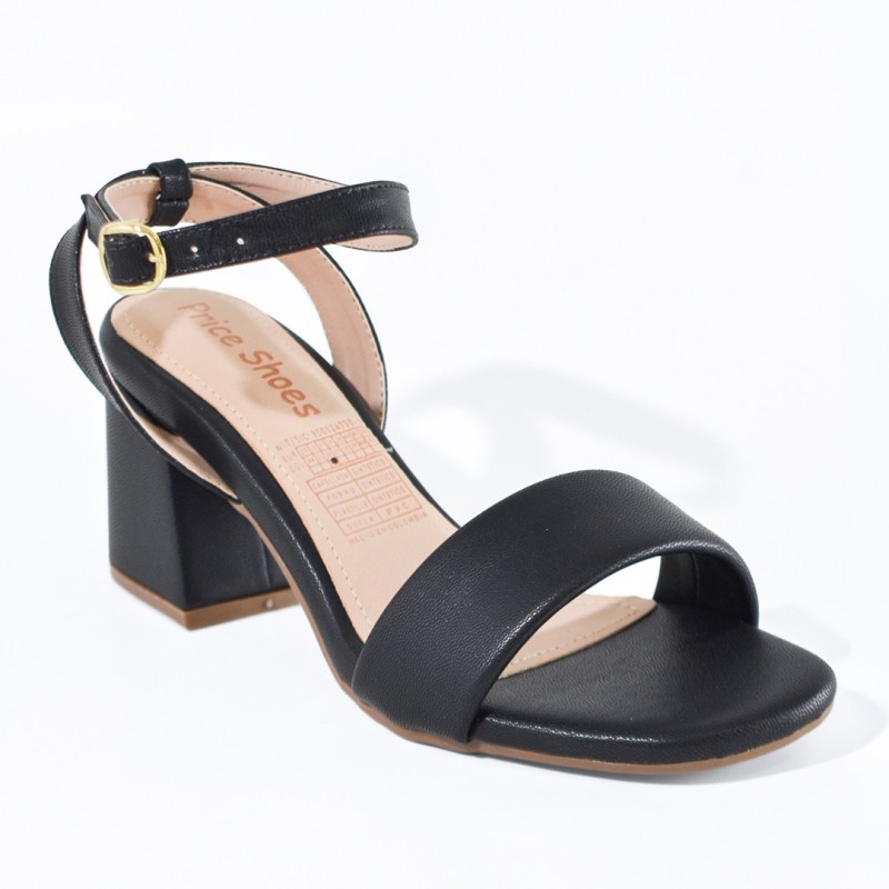 Price Shoes Tacones Minimalistas Mujer 952A-115NEGRO