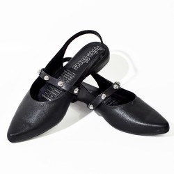 Priceshoes Baletas Elegantes Mujer 142CHUZNEGRO