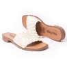 Price Shoes Sandalia Plana Mujer 692T102CHAMPANA