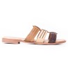 Priceshoes Sandalias Planas para mujer 692V218TIERRA