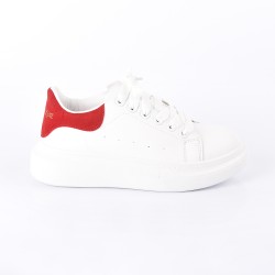Priceshoes Tenis Moda Mujeres 702MQ1301ROJO